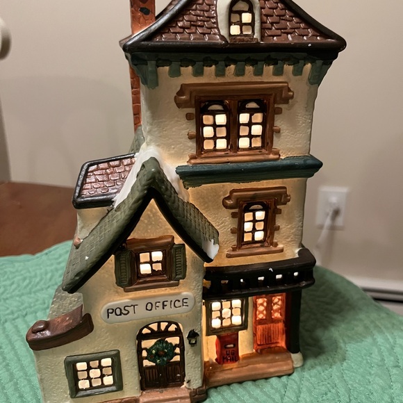 Illuminated Holiday Post Office Decor - Picture 5 of 6